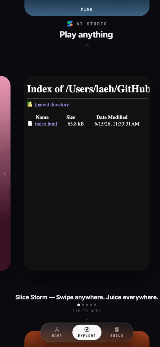 Screenshot of m