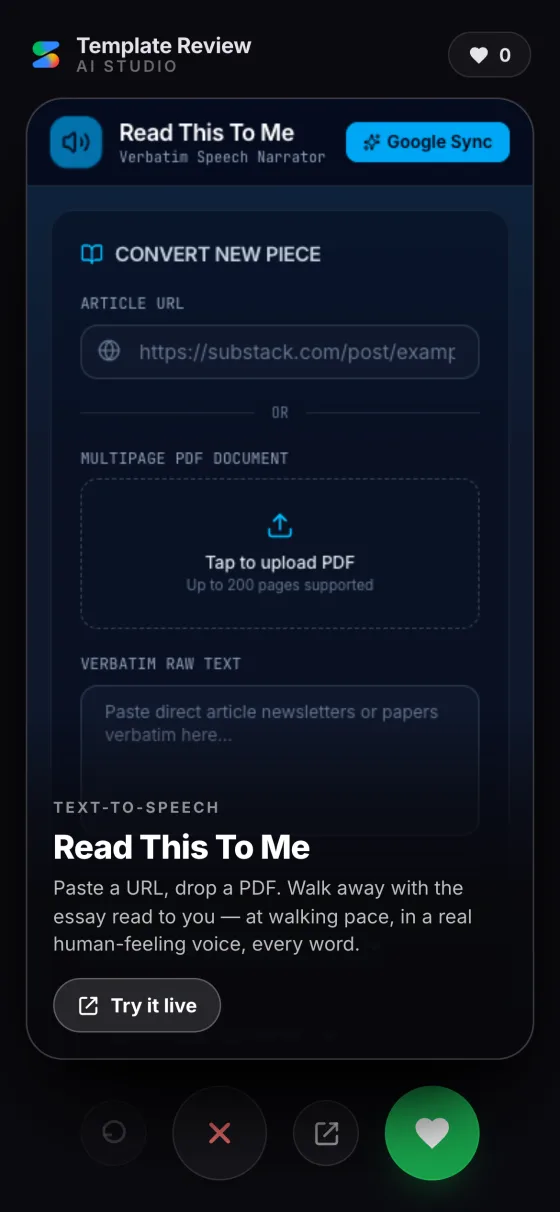 Screenshot of m7
